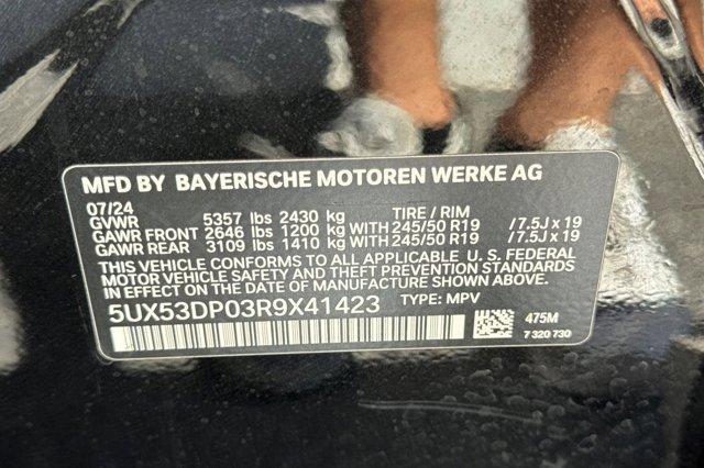 used 2024 BMW X3 car, priced at $41,496