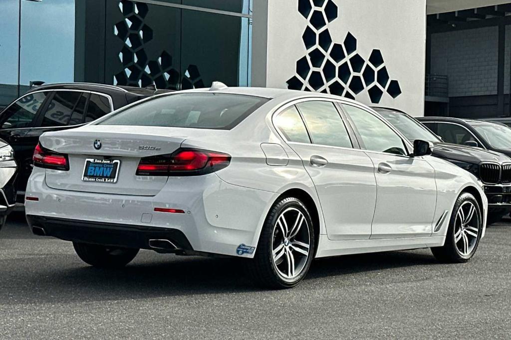 used 2021 BMW 530e car, priced at $26,498