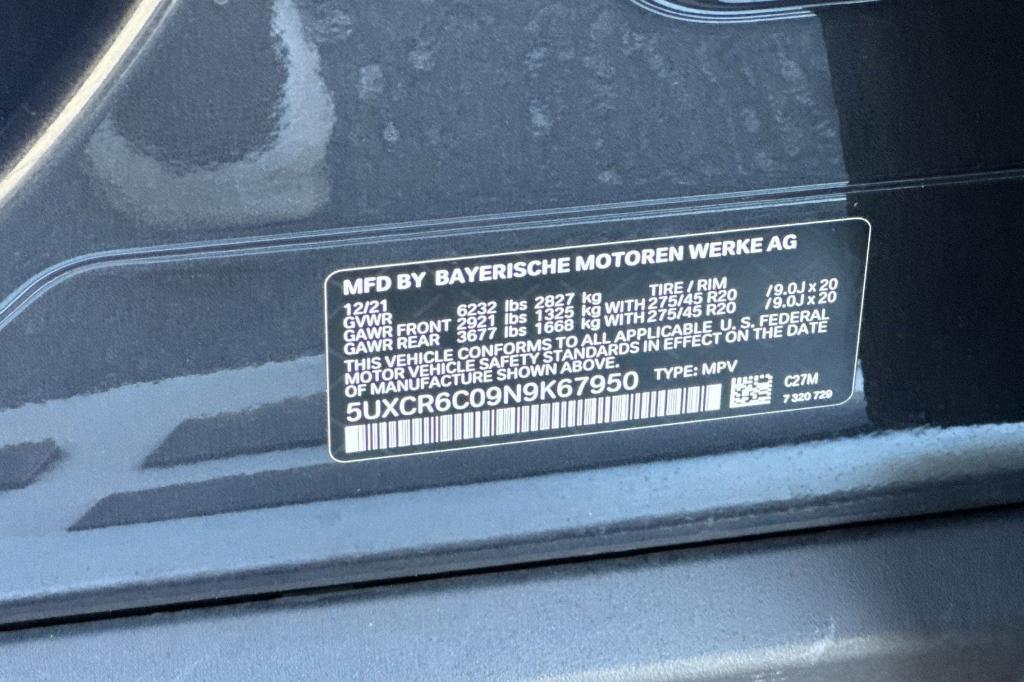 used 2022 BMW X5 car, priced at $34,596
