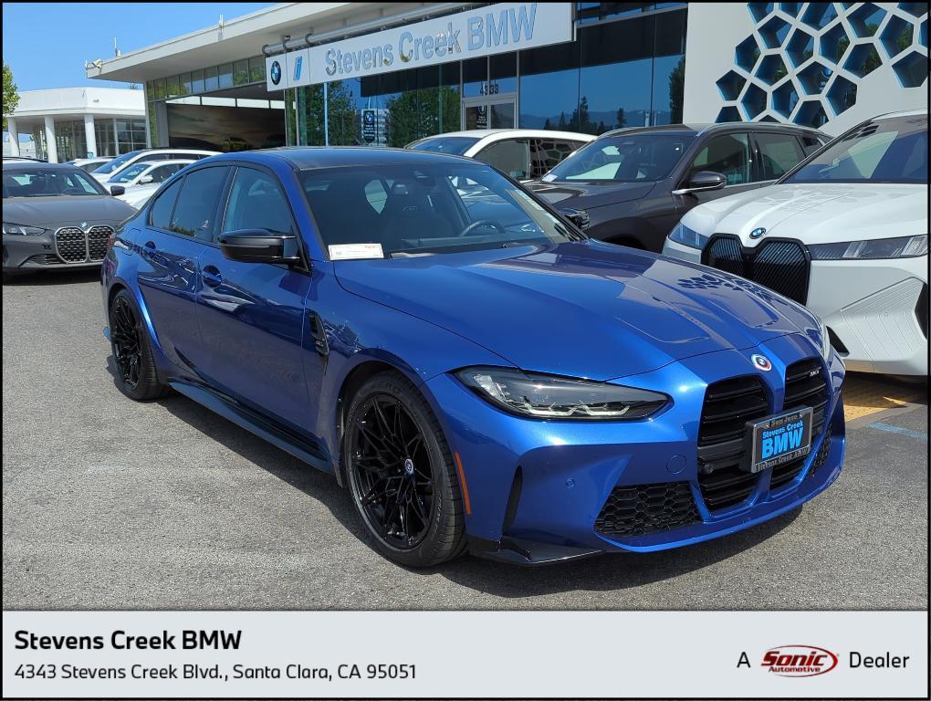 used 2023 BMW M3 car, priced at $74,999