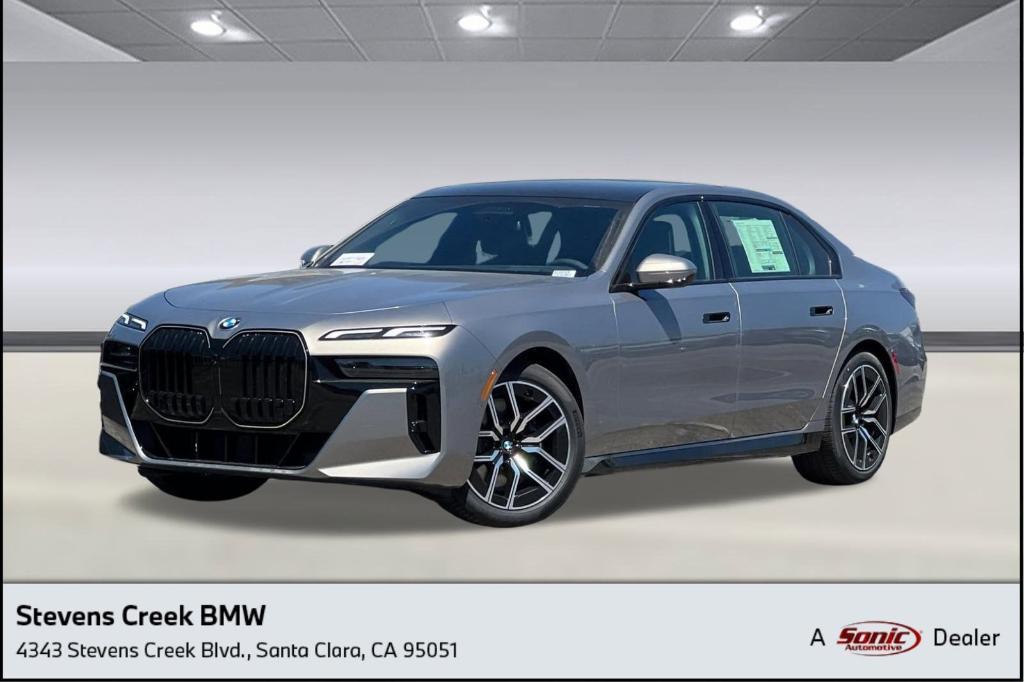 new 2025 BMW 740 car, priced at $115,125