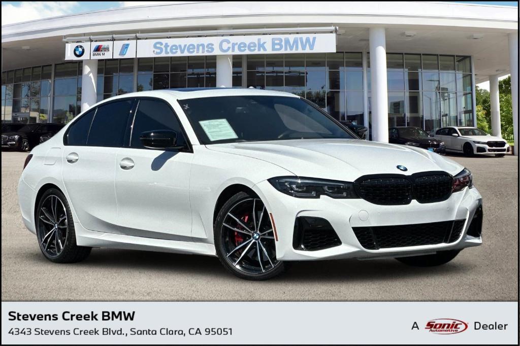 used 2022 BMW M340 car, priced at $43,498