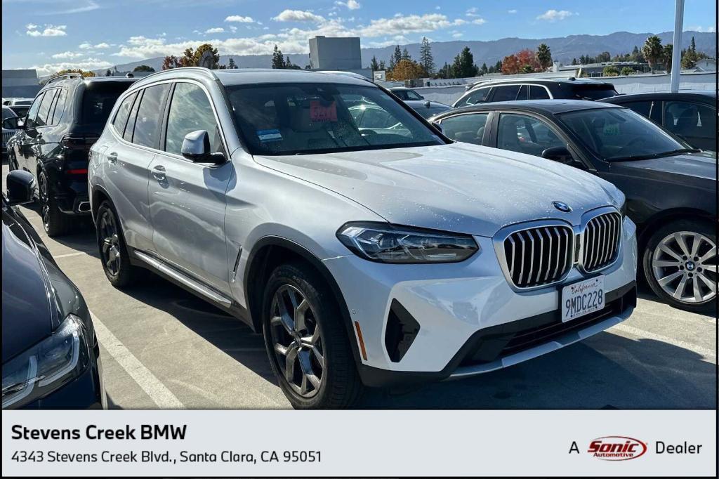 used 2024 BMW X3 car, priced at $55,135