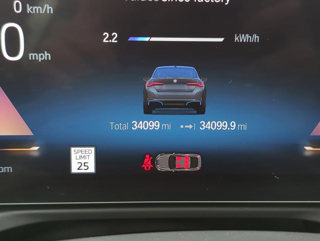 used 2022 BMW i4 Gran Coupe car, priced at $35,997