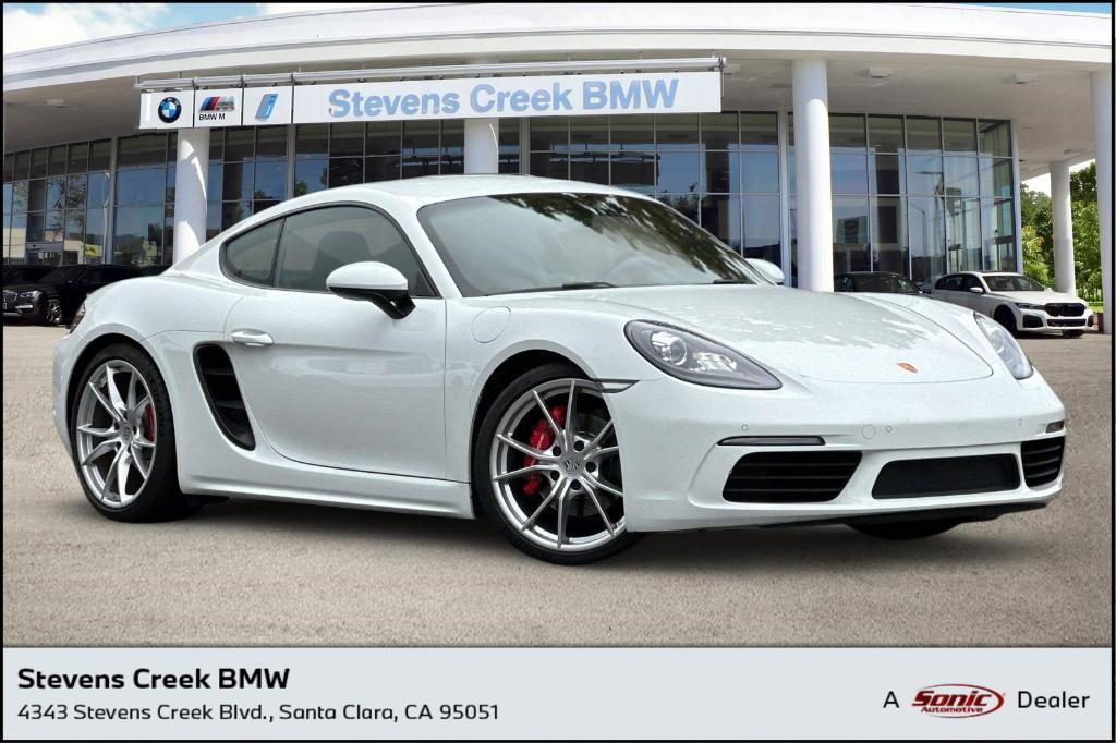 used 2017 Porsche 718 Cayman car, priced at $54,999