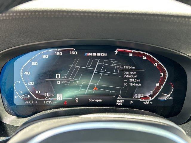 used 2023 BMW M550 car, priced at $60,998
