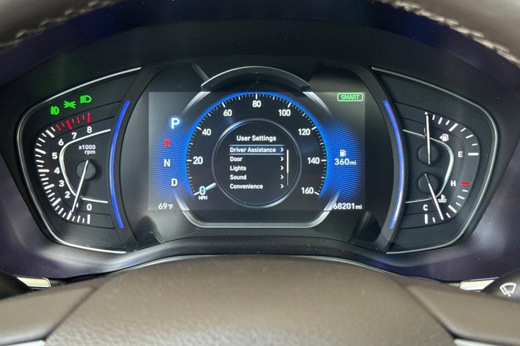 used 2019 Hyundai Santa Fe car, priced at $16,998