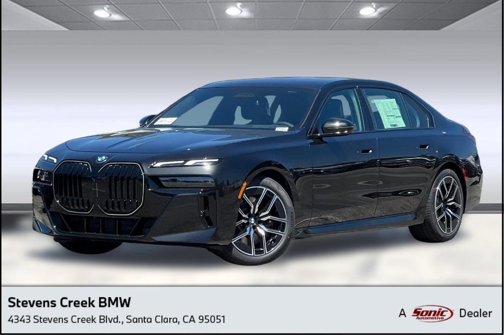 new 2025 BMW 740 car, priced at $110,325