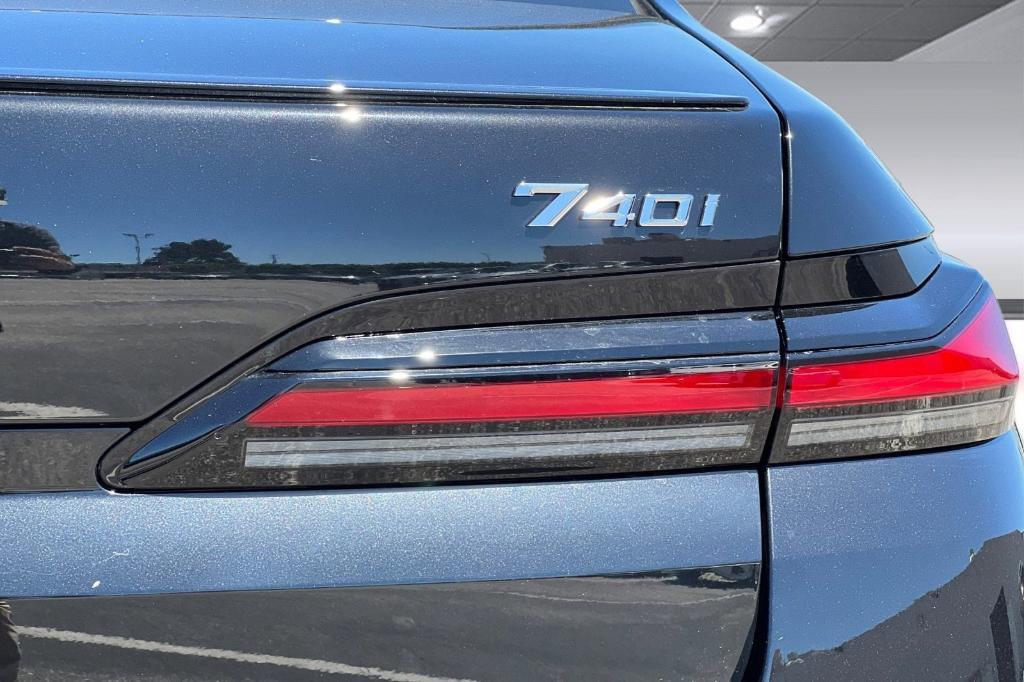 new 2025 BMW 740 car, priced at $110,325
