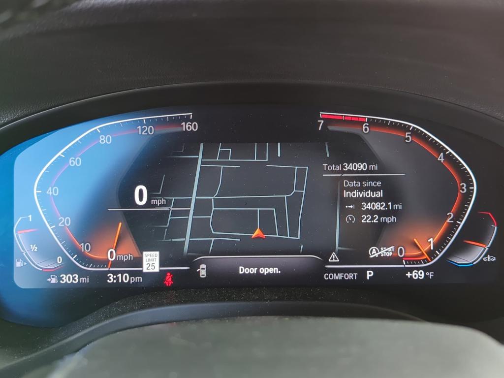 used 2022 BMW X3 car, priced at $32,498