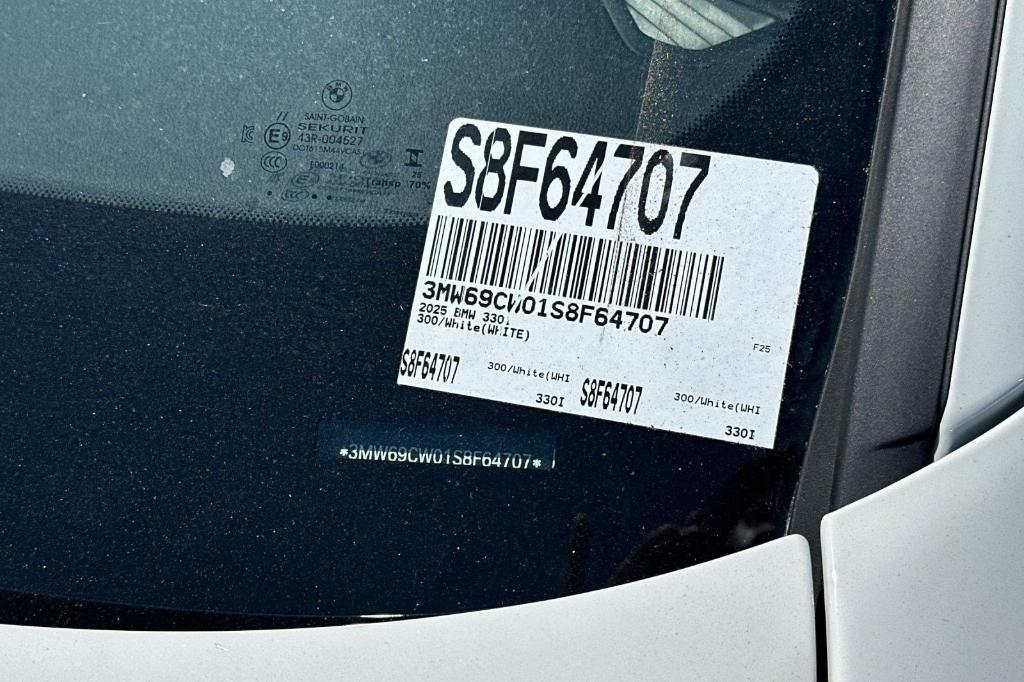 used 2025 BMW 330 car, priced at $46,811