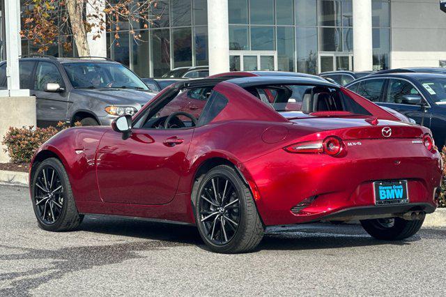 used 2024 Mazda MX-5 Miata RF car, priced at $31,999