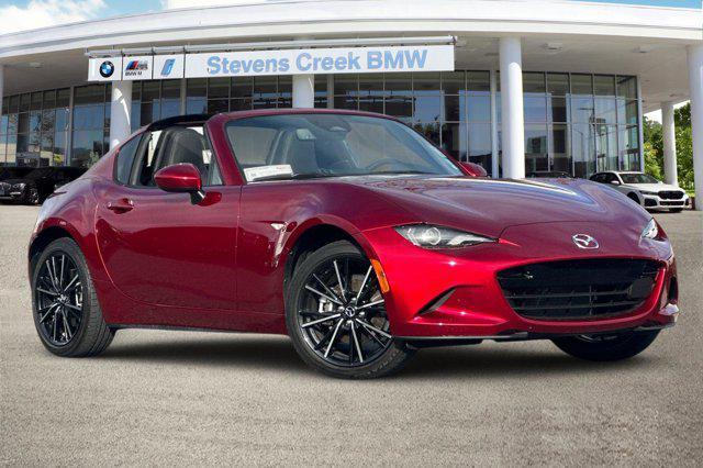 used 2024 Mazda MX-5 Miata RF car, priced at $31,999