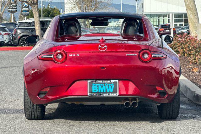 used 2024 Mazda MX-5 Miata RF car, priced at $31,999