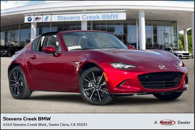 used 2024 Mazda MX-5 Miata RF car, priced at $31,999