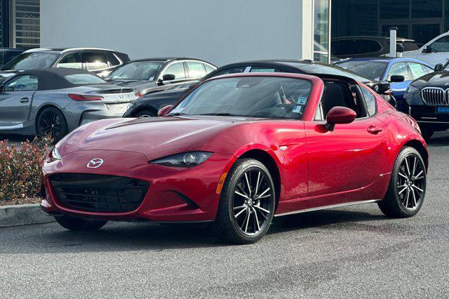 used 2024 Mazda MX-5 Miata RF car, priced at $31,999