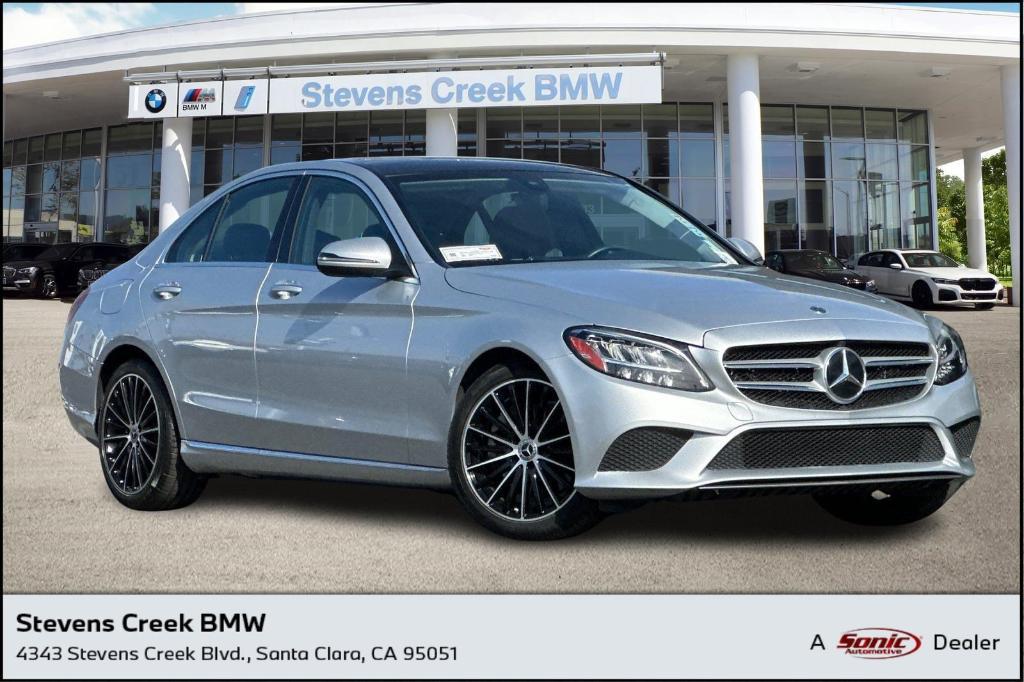 used 2021 Mercedes-Benz C-Class car, priced at $23,998