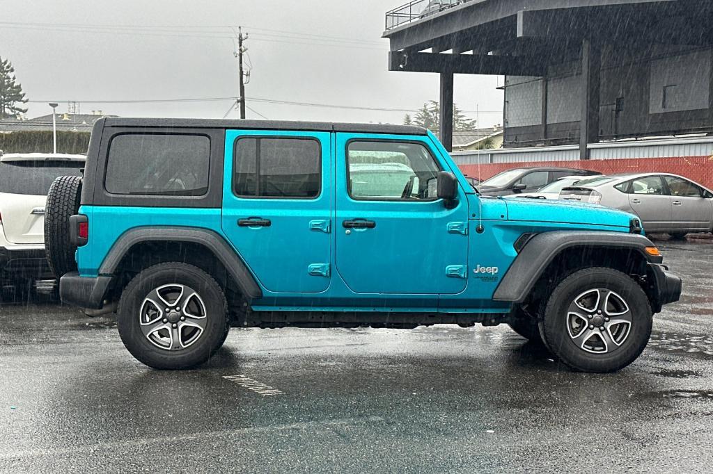 used 2020 Jeep Wrangler Unlimited car, priced at $27,498