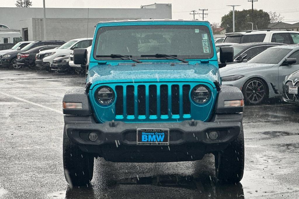 used 2020 Jeep Wrangler Unlimited car, priced at $27,498