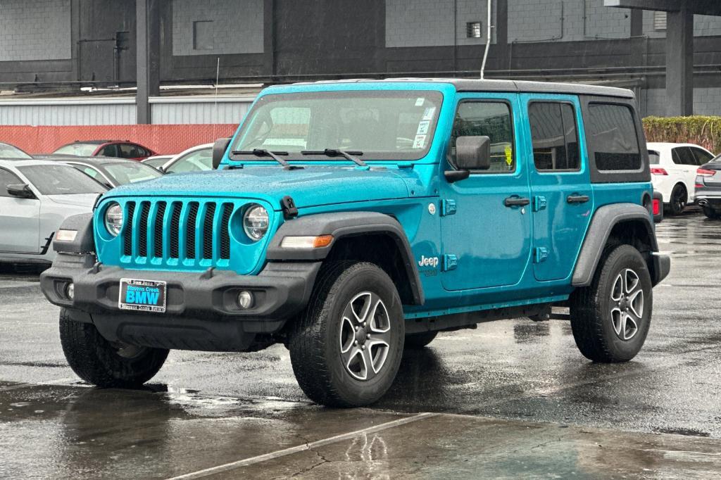 used 2020 Jeep Wrangler Unlimited car, priced at $27,498