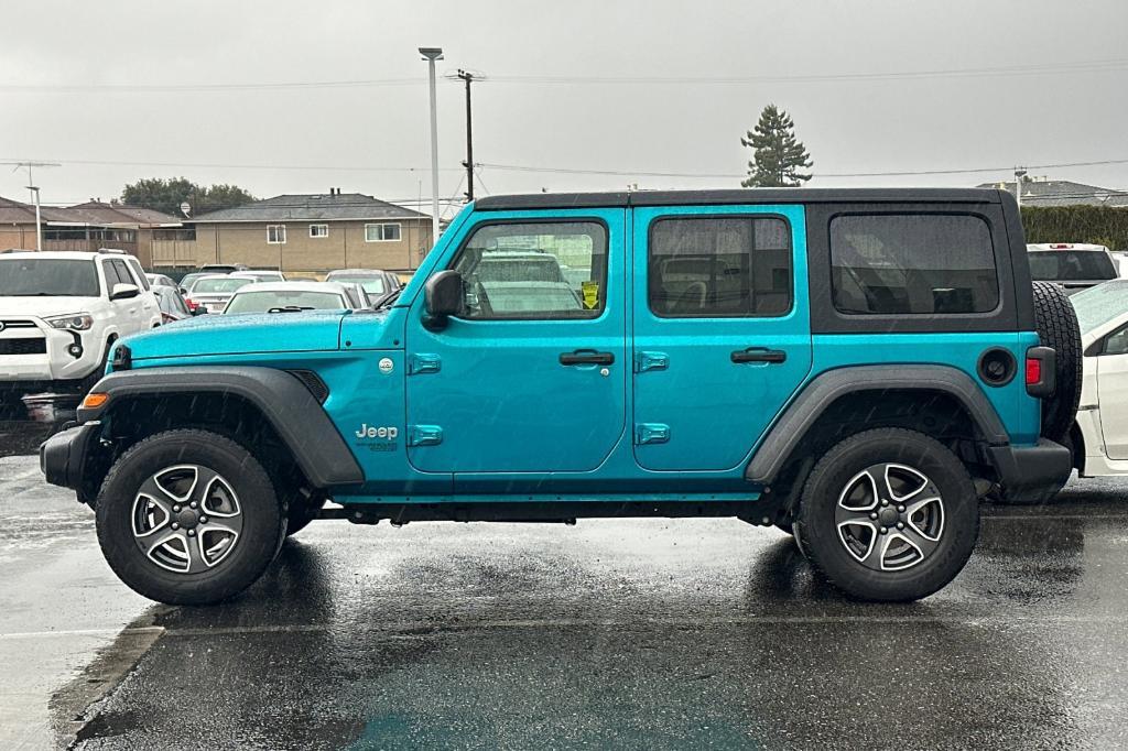 used 2020 Jeep Wrangler Unlimited car, priced at $27,498