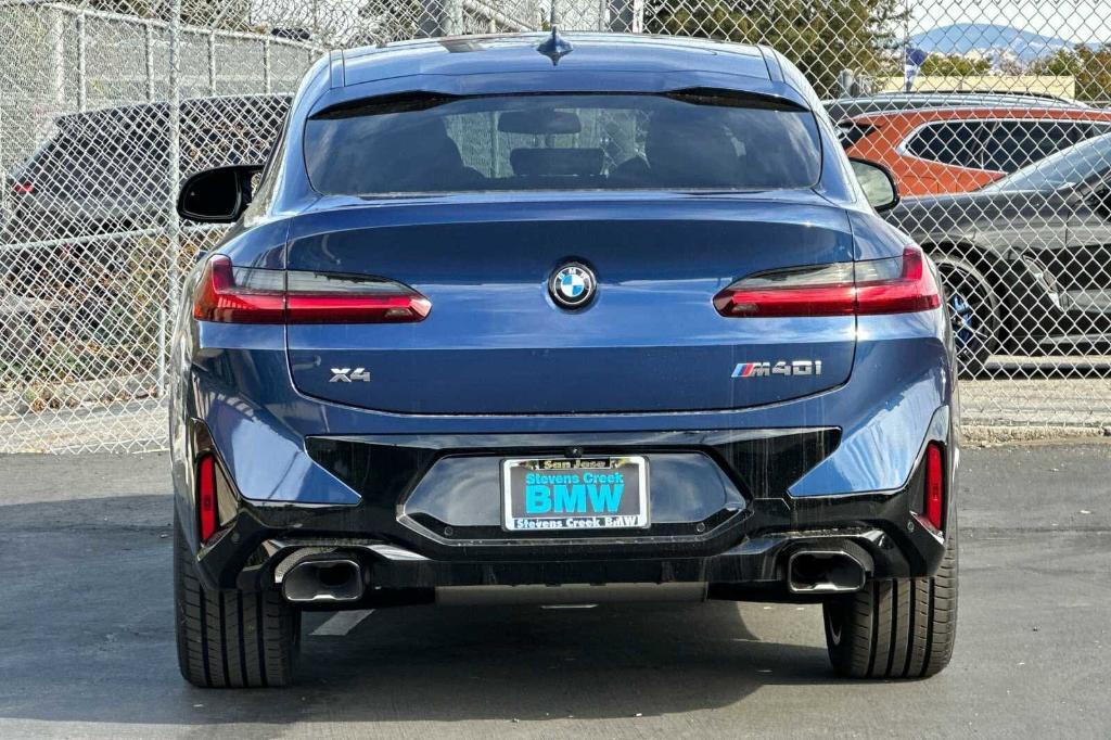 new 2025 BMW X4 car, priced at $73,855