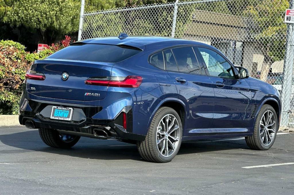 new 2025 BMW X4 car, priced at $73,855