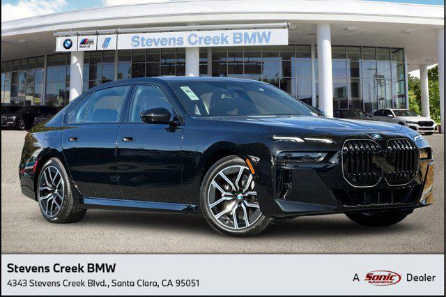 new 2025 BMW 740 car, priced at $107,070