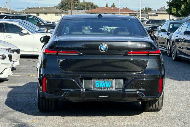 new 2025 BMW 740 car, priced at $107,070