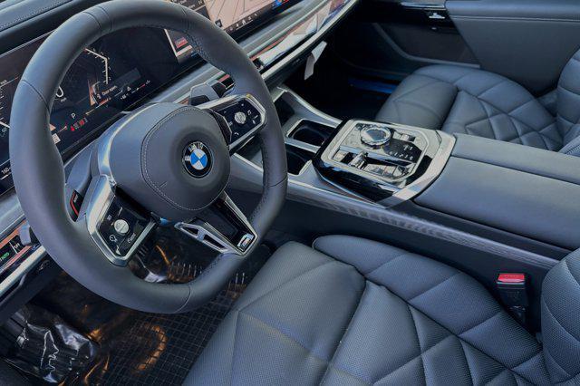 new 2025 BMW 740 car, priced at $107,070