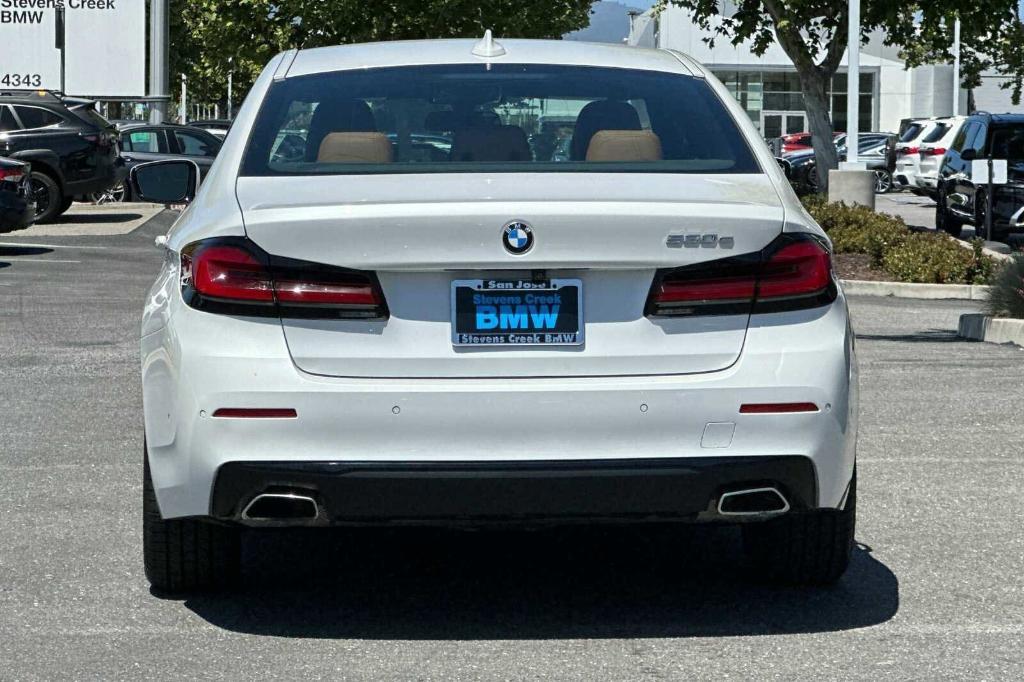 used 2021 BMW 530e car