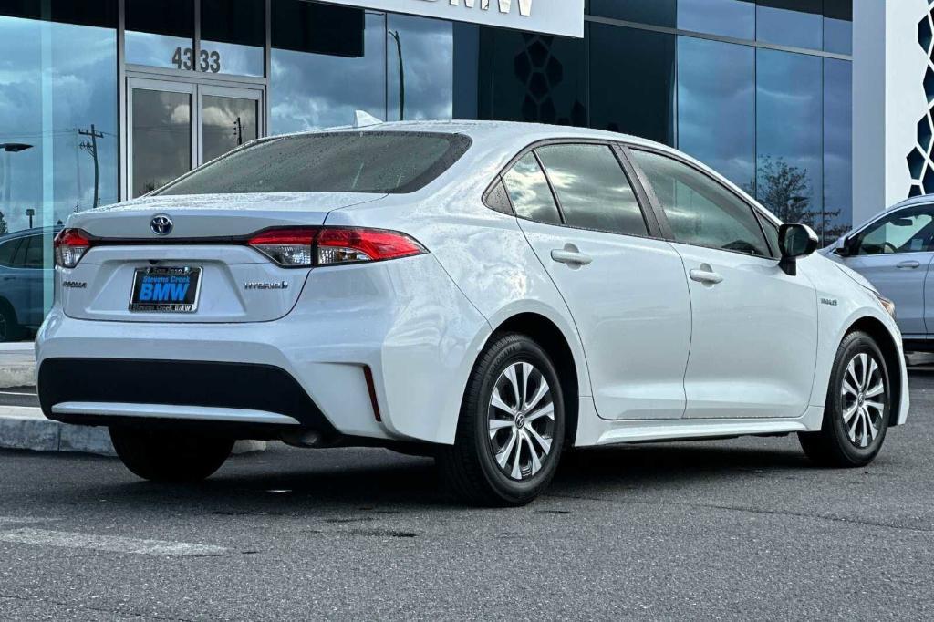 used 2021 Toyota Corolla Hybrid car, priced at $21,997