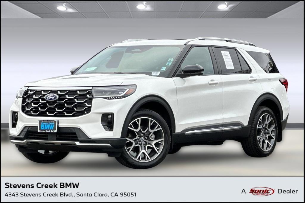 used 2025 Ford Explorer car, priced at $49,998