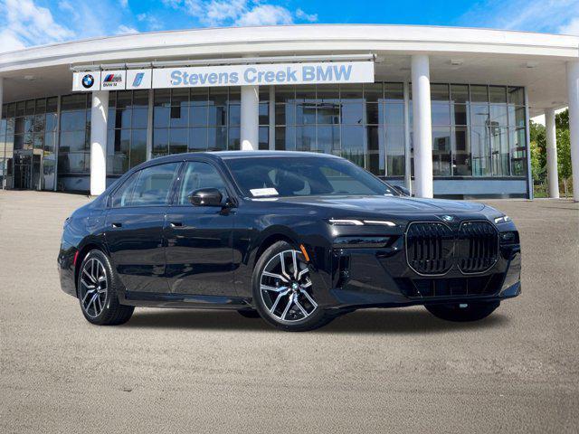 new 2025 BMW 740 car, priced at $114,625