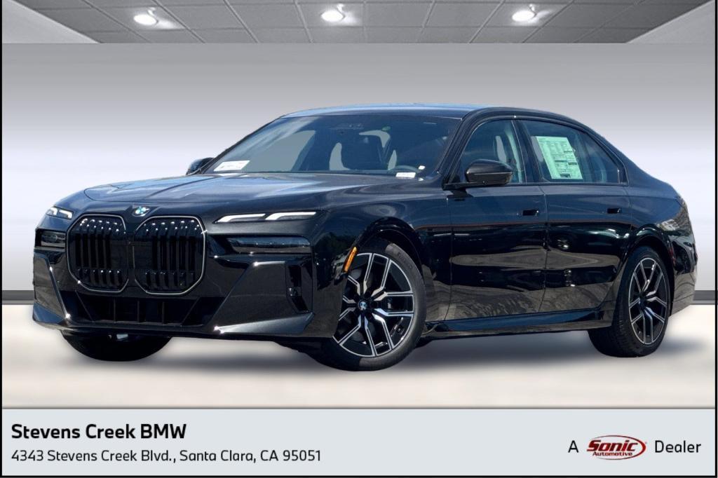 new 2025 BMW 740 car, priced at $114,625