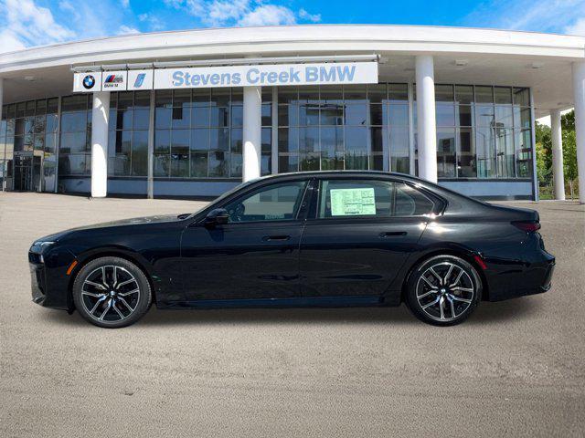 new 2025 BMW 740 car, priced at $114,625