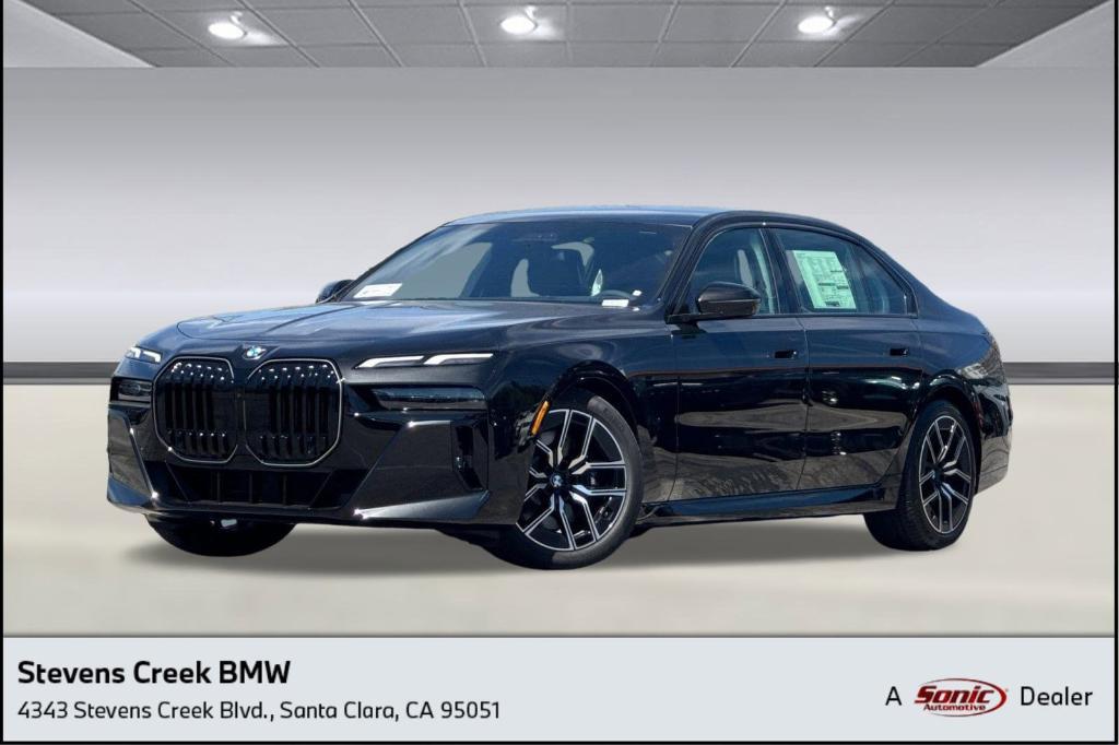 new 2025 BMW 740 car, priced at $114,625