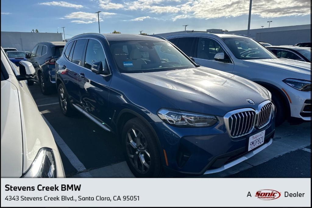 used 2024 BMW X3 car, priced at $55,350