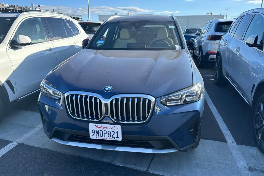 used 2024 BMW X3 car, priced at $55,350