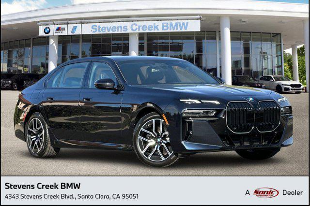 new 2025 BMW 740 car, priced at $106,950