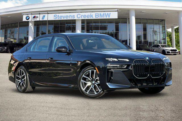 new 2025 BMW 740 car, priced at $106,950