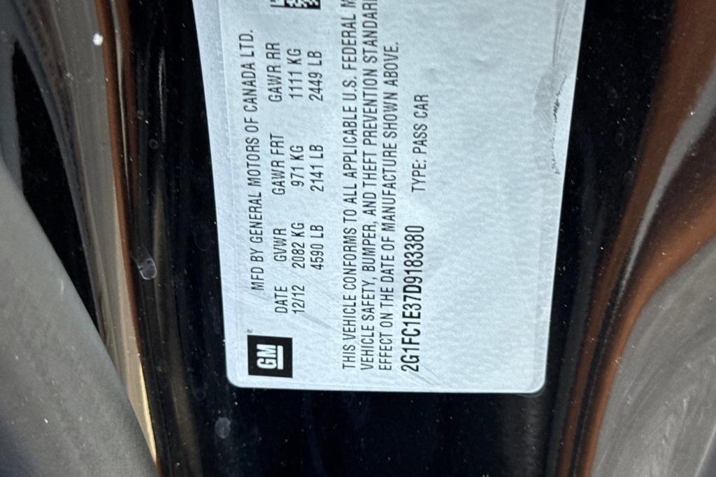 used 2013 Chevrolet Camaro car, priced at $10,998