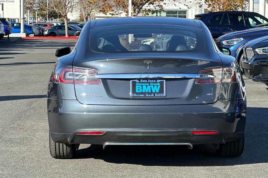 used 2014 Tesla Model S car, priced at $15,497