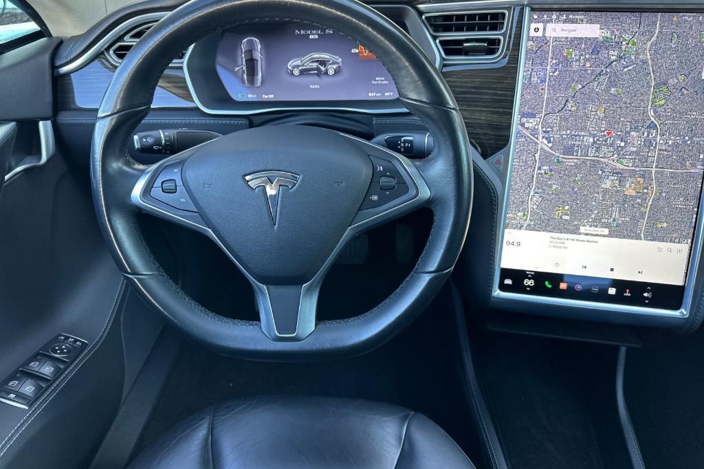 used 2014 Tesla Model S car, priced at $15,497