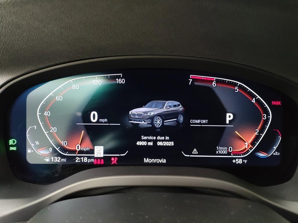 used 2022 BMW X3 car, priced at $31,999