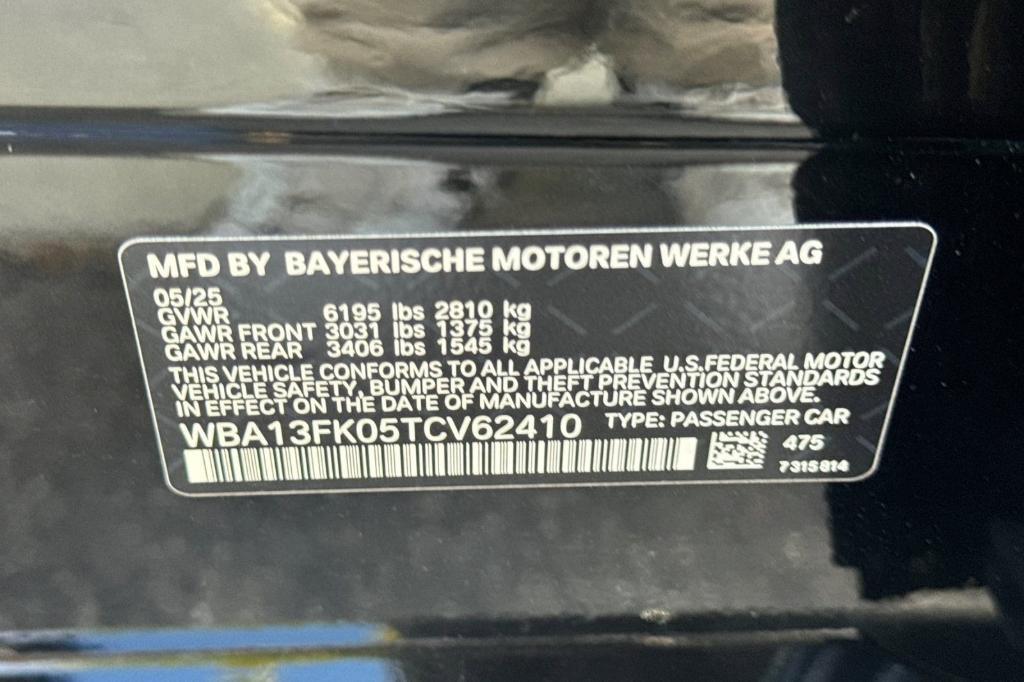 new 2026 BMW 550e car, priced at $79,675