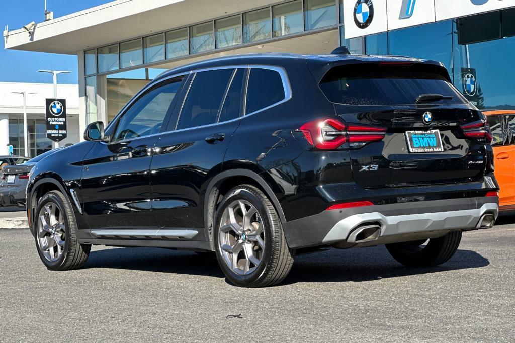 used 2022 BMW X3 car, priced at $31,488