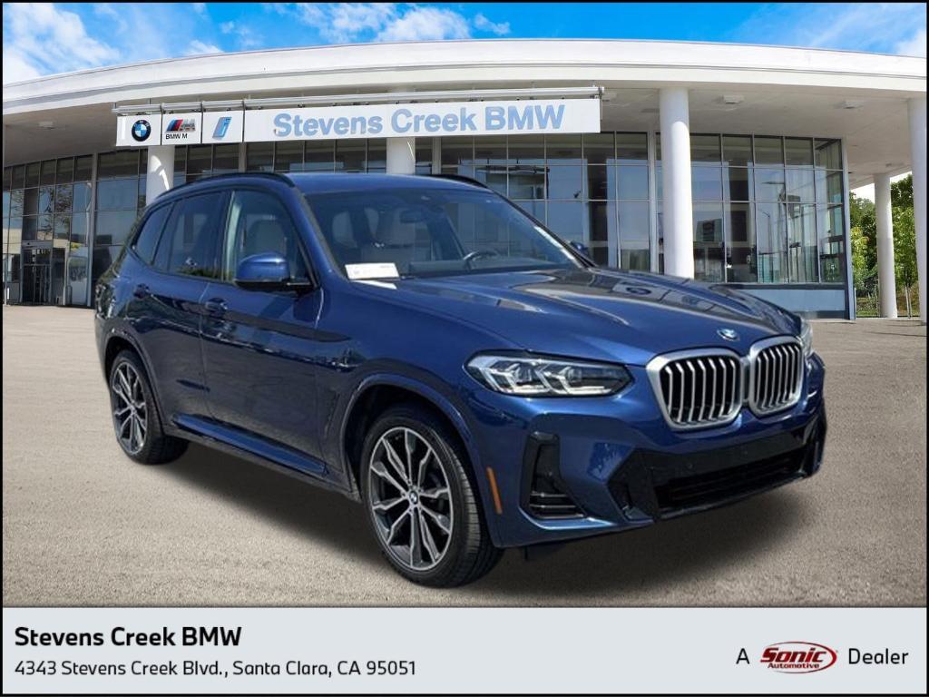 used 2022 BMW X3 car, priced at $31,499