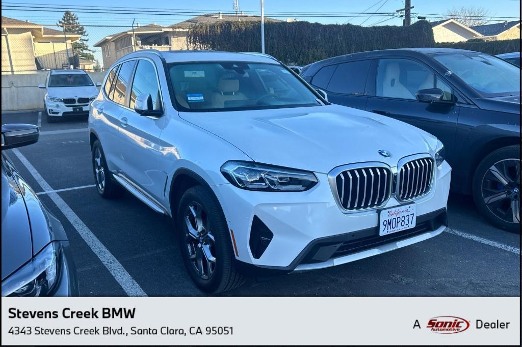 used 2024 BMW X3 car, priced at $55,395