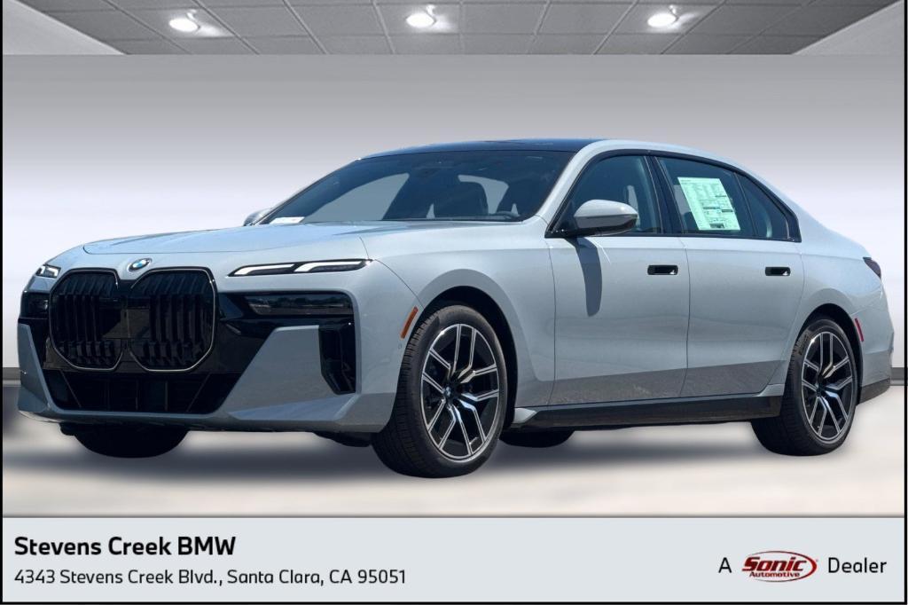 new 2025 BMW 740 car, priced at $107,975